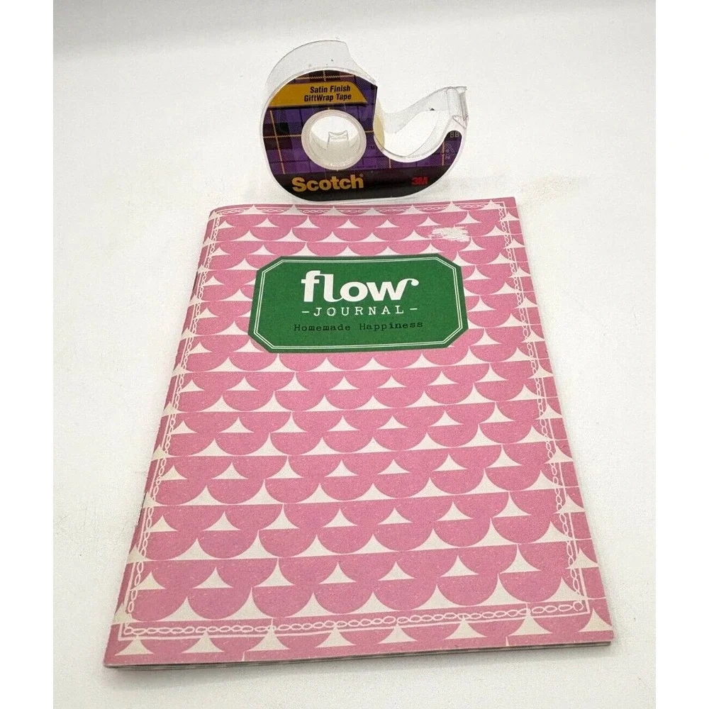 Flow Journal Pack Set of 4 Newsprint Themed Journals‎ Blank Pages Lists Doodles